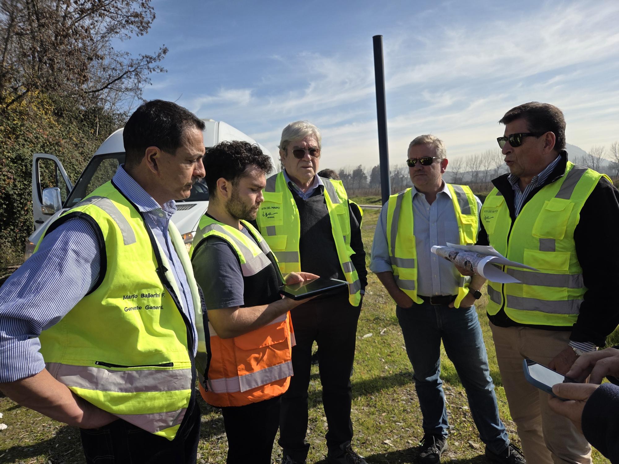 Directorio de Orbital Sur realiza visita a terreno